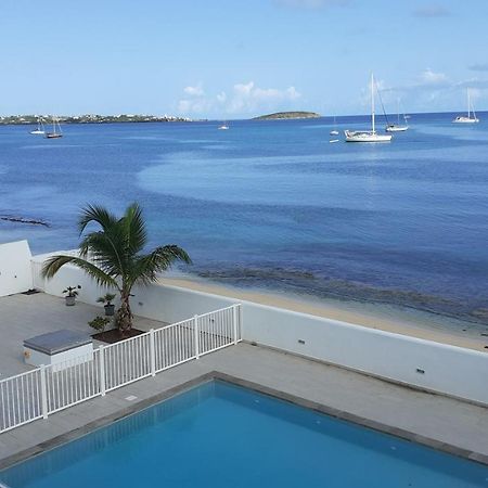 Superbe Studio Dolce Vita Vue Mer Plage Piscine Marigot  Luaran gambar
