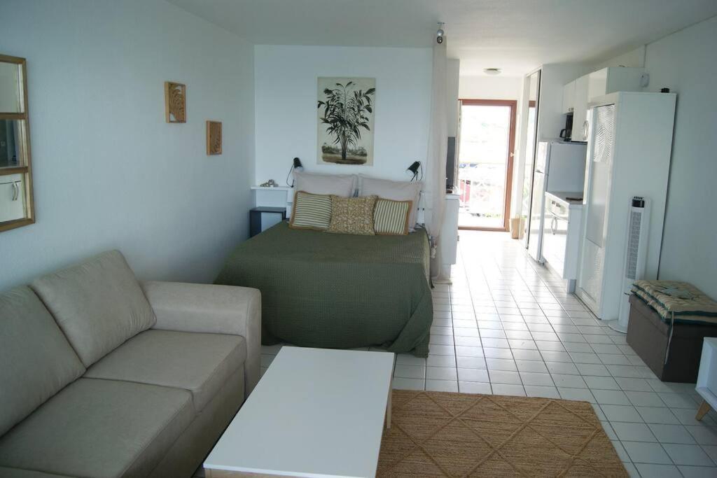 Superbe Studio Dolce Vita Vue Mer Plage Piscine Marigot  Luaran gambar