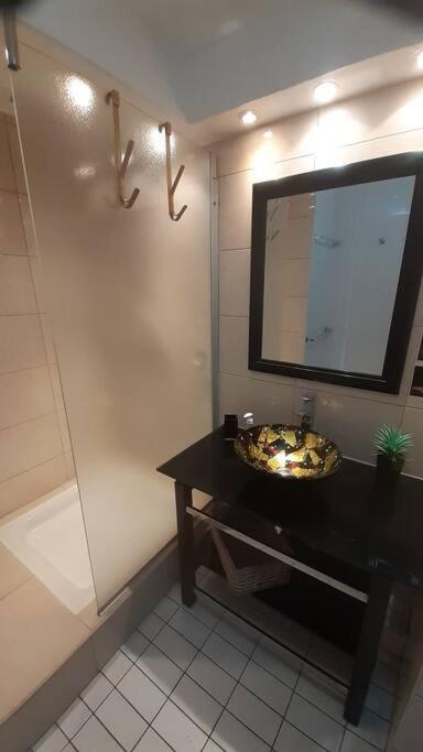 Superbe Studio Dolce Vita Vue Mer Plage Piscine Marigot  Luaran gambar